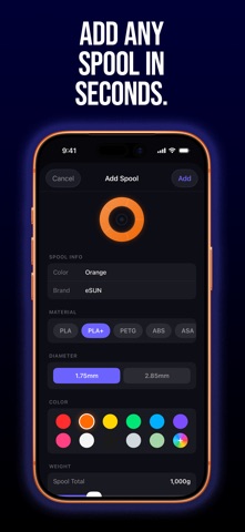 SpoolMate screenshot