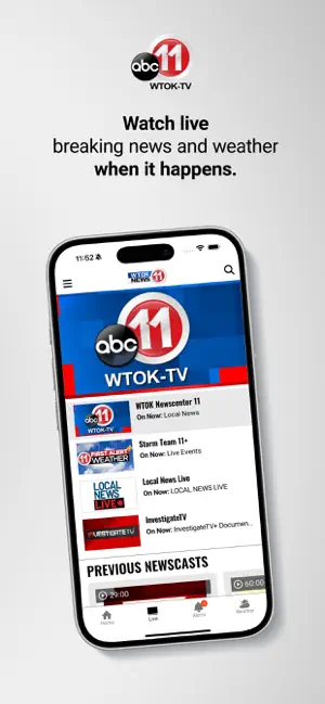 WTOK News screenshot 2