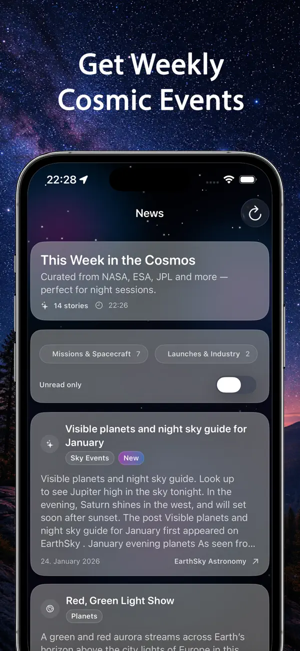 #5. Celestial Simulation (iOS) di: Dung Le
