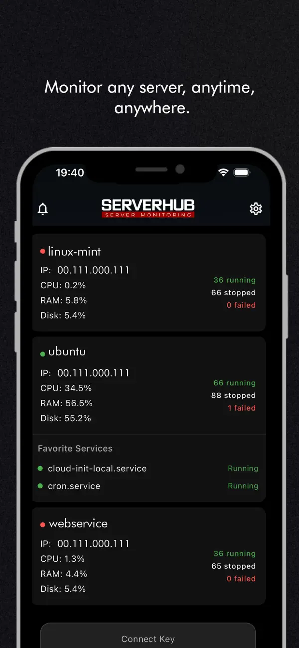 #3. Serverhub.dev (iOS) di: 7Stockapp OU
