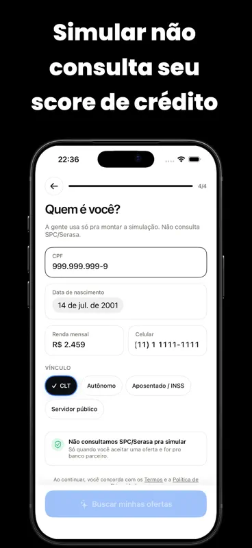 Antecipação de Salário Online screenshot 5 of 6