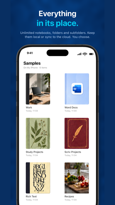 Notes Writer Browser: Nautilus Screenshot 10 of 10