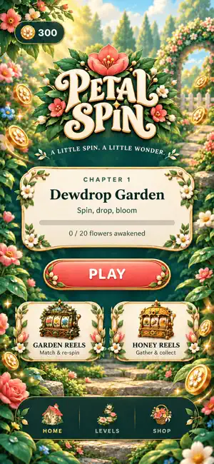 Petal Spin:Garden Slot screenshot 1