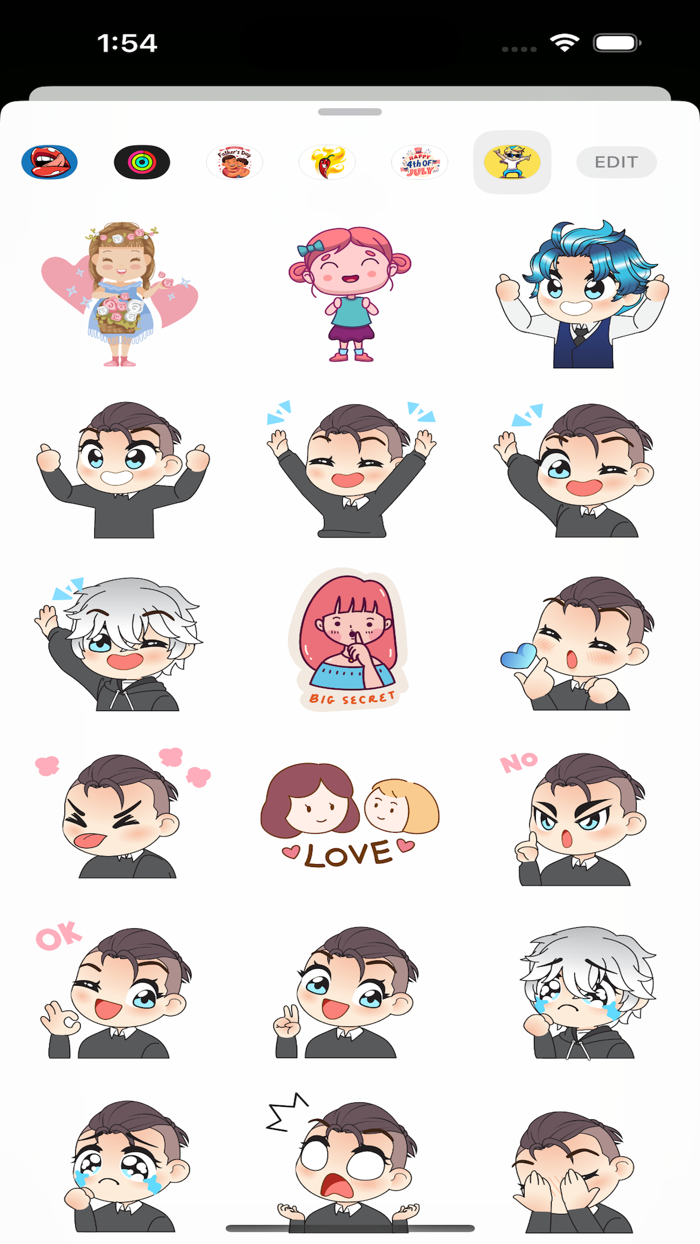 Cute Kids Strikers Set