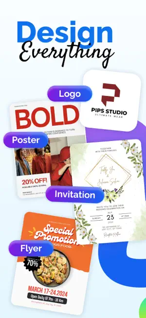 Poster Maker - Logo Maker screenshot 1