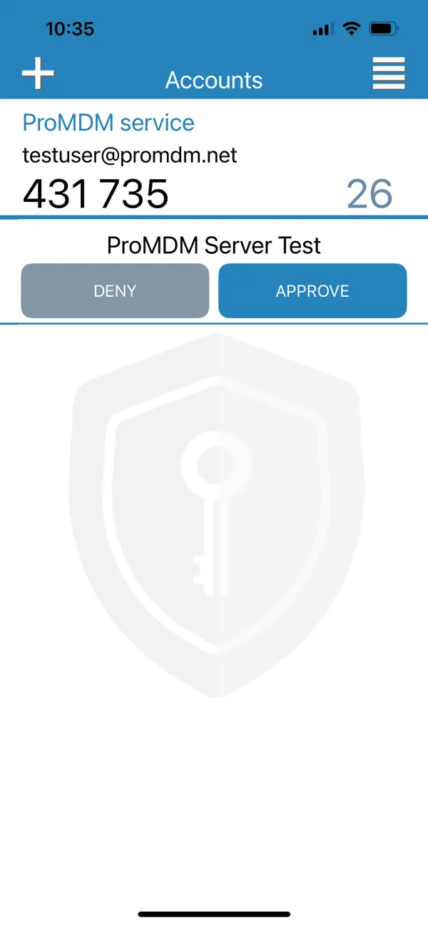 Screenshot #2 pour ProMFA Authenticator
