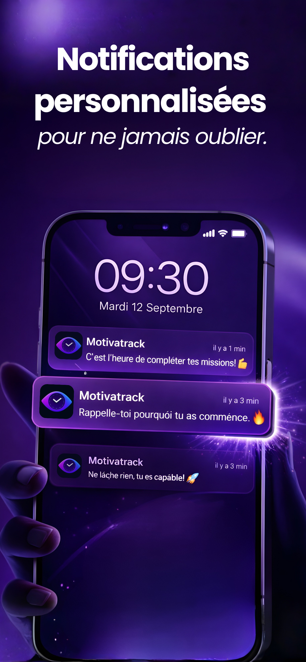 MotivaTrack screenshot 2