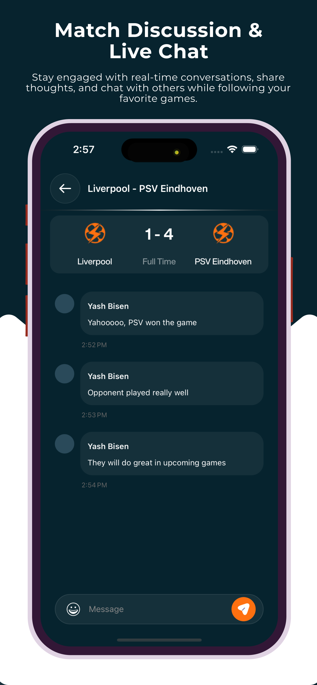 Livescore by Kickscore screenshot 3