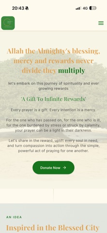 DONATE A PRAYER Screenshot 6 of 10