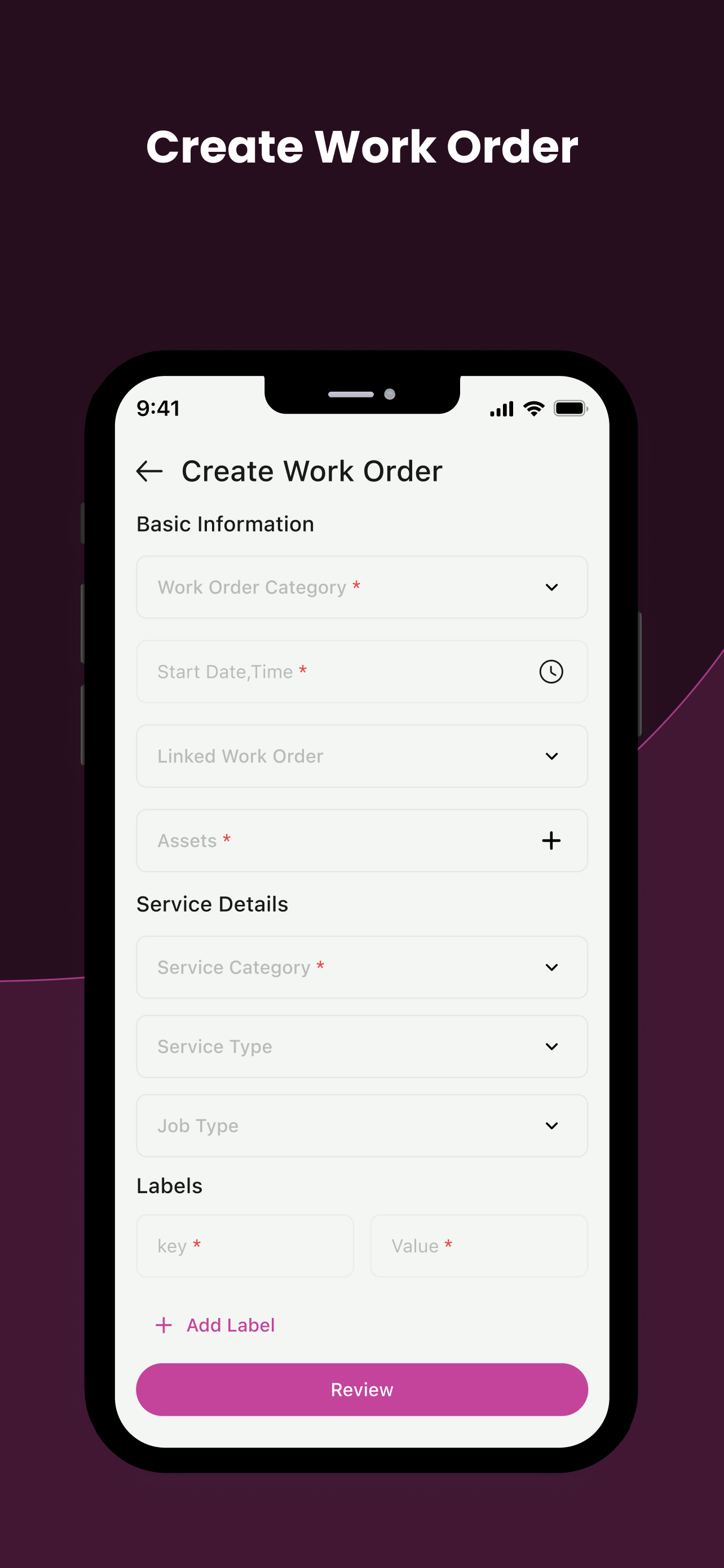 Fasiliti - Field App screenshot 3