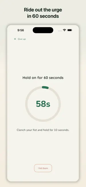 Unbitten: Stop Nail Biting screenshot 2
