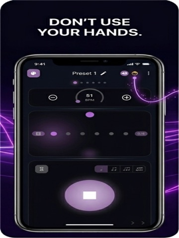 Metronome (MetroQ) iPad screenshot