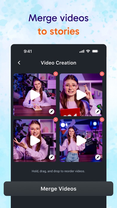 PixelLab - Short Video Editor iPhone screenshot 9 - Photo & Video app
