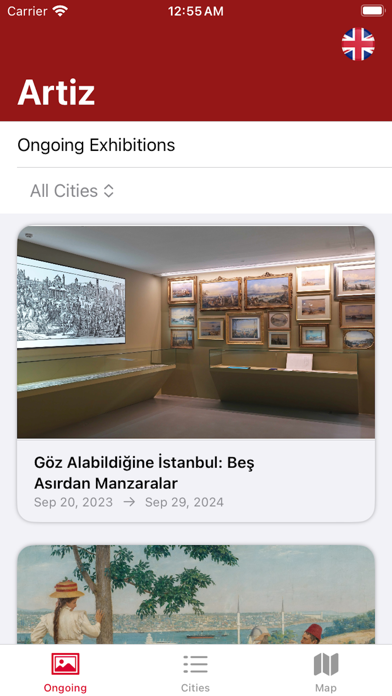 Art.iz: Art Galleries, Museums Screenshot
