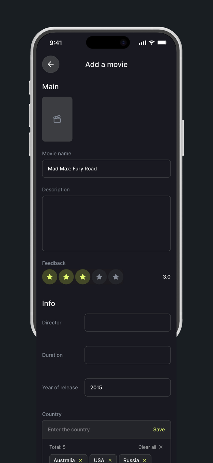 CineVerse - Movie Library