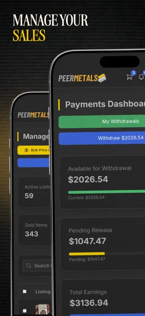 PeerMetals screenshot 4
