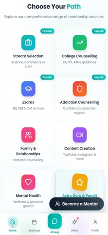 MentSol app screenshot