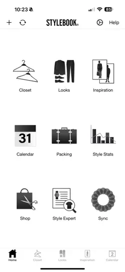 Screenshot von Stylebook Men auf dem iPhone 1