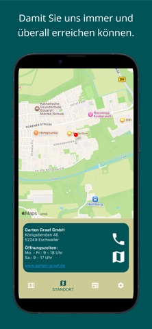 Kundenkarten-App Garten Graaf screenshot