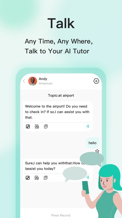 AITalk-AI Language Tutor screenshot-5