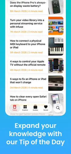Captura de pantalla de Tips & Tricks - For IPhone en iPhone 3