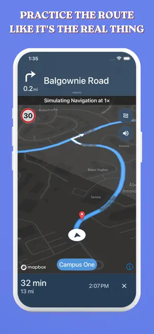 Driving Exam Test Routes screenshot 1