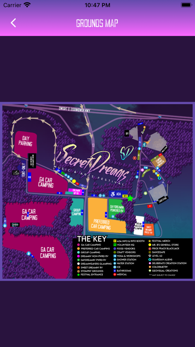 Secret Dreams Music Festival Screenshot