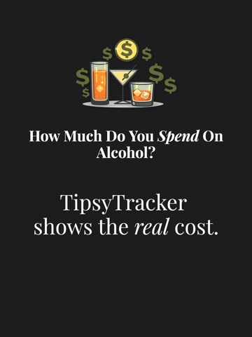 TipsyTracker - Drink tracking iPad screenshot