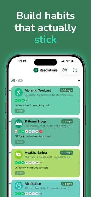 New Year's Resolutions 2026 screenshot 2