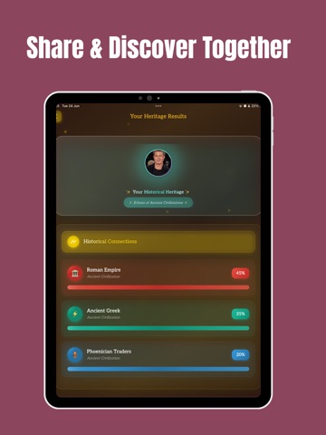 Face Origin AI iPad screenshot