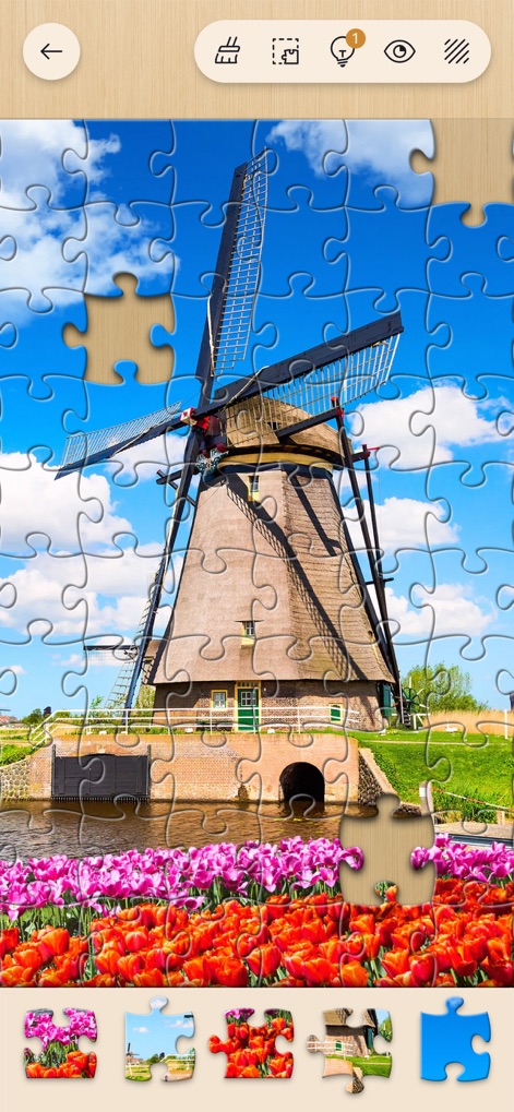 Jigsawscapes® - Jigsaw Puzzles - Dutch Landscape Charm