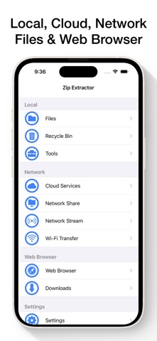 Zip & RAR File Extractor Screenshot 1 of 10