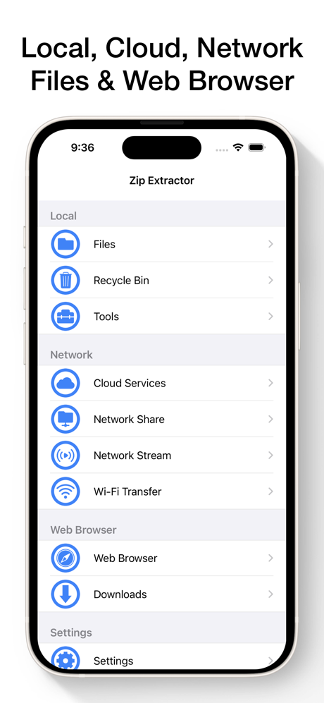 Zip & RAR File Extractor screenshot 1