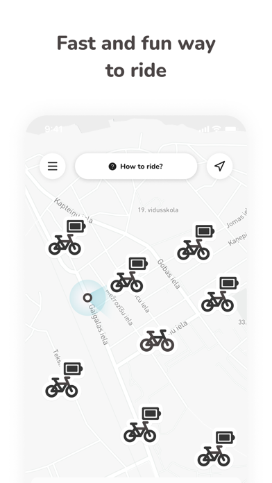Go Mobility Vehicle Sharing Screenshot