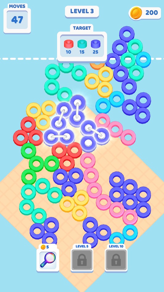#7. Thread The Beads (iOS) 由: Bugbomb