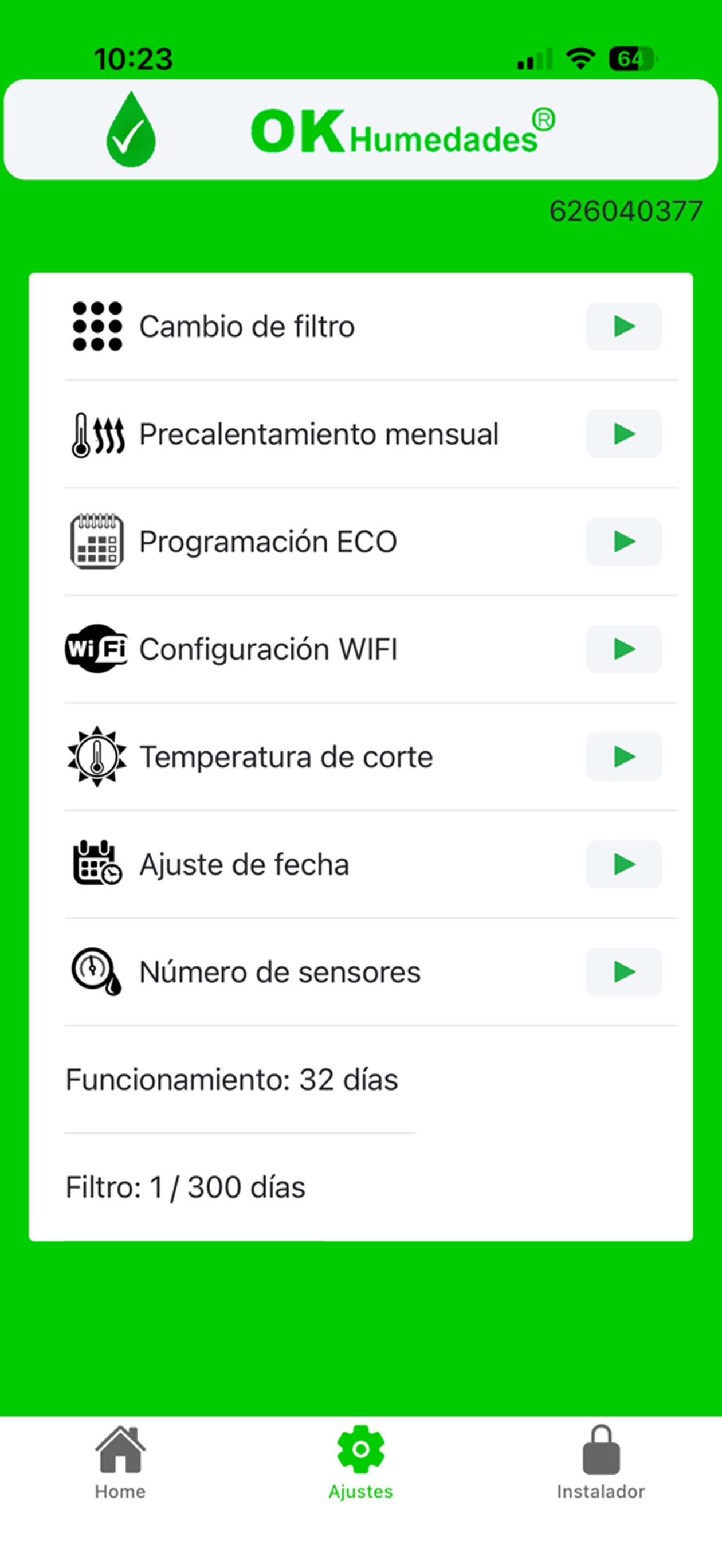 OKhumedades®ECO screenshot 2