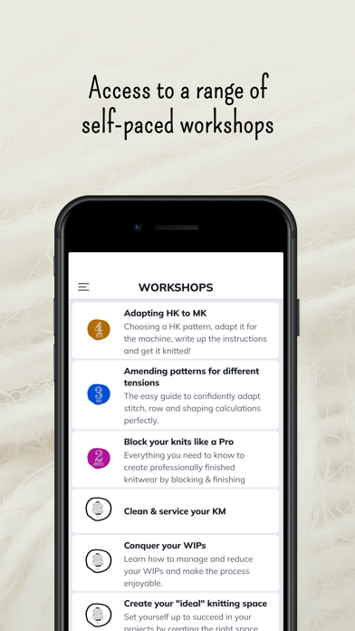 Machine Knit Community iPhone screenshot