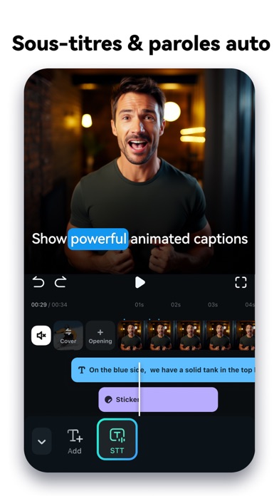 Screenshot #3 pour Filmora : Éditeur Vidéo IA