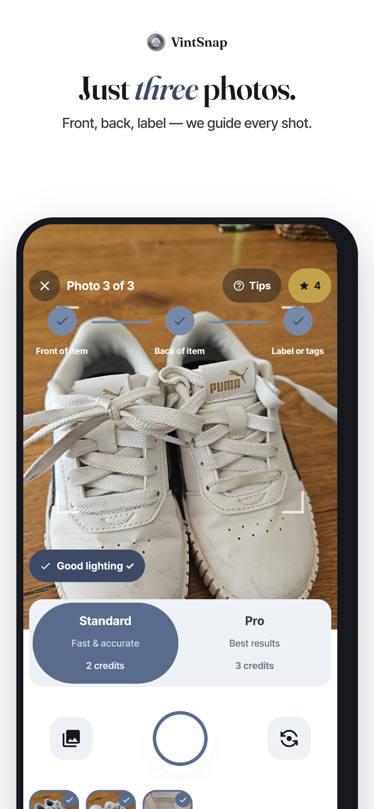 VintSnap: Sell on Vinted Fast screenshot 2