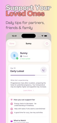 HerFlow - Period Tracker iPhone screenshot