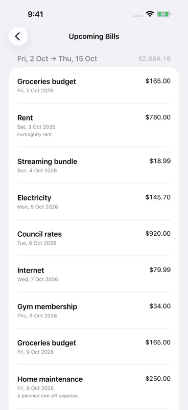 BillTracker screenshot 4 of 8