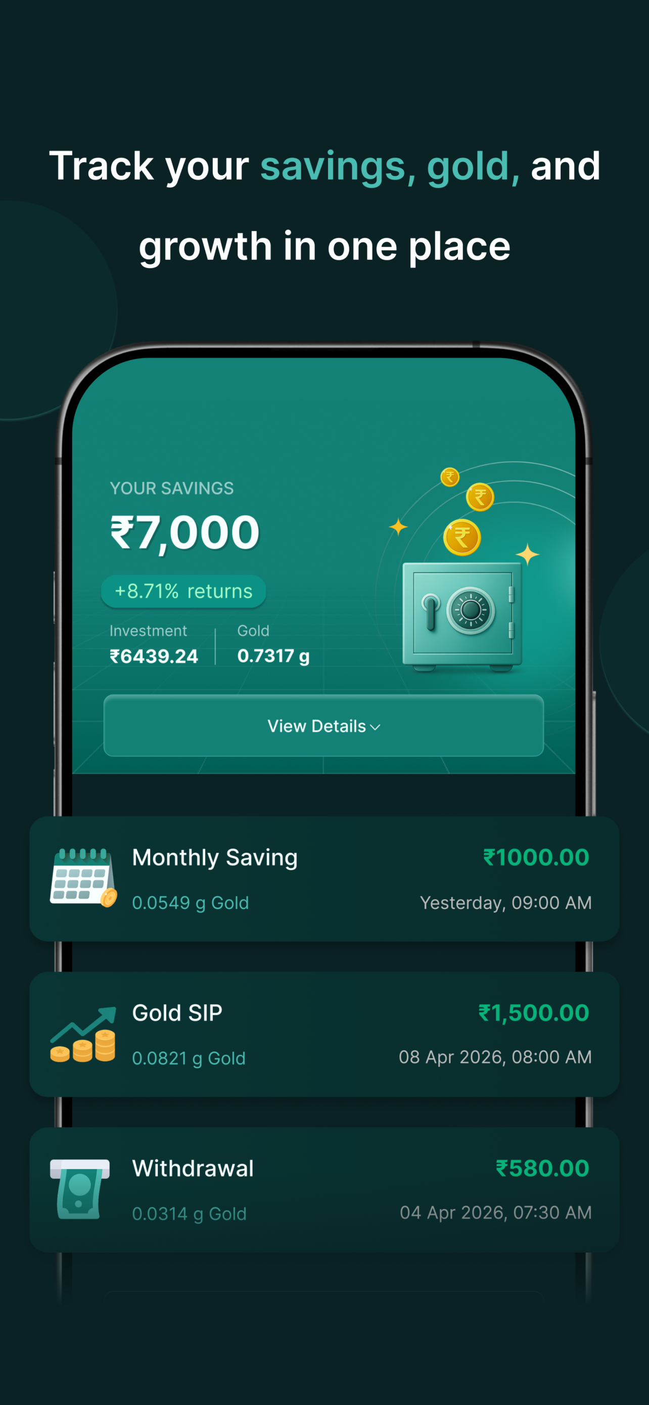 Sanduk - Secure Wealth Storage screenshot 5