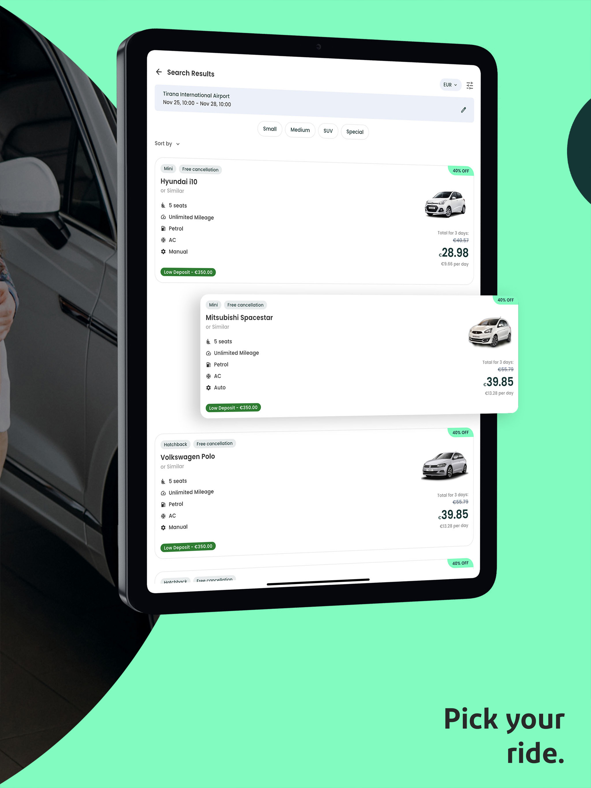 Final Rentals Car Rental App screenshot 9