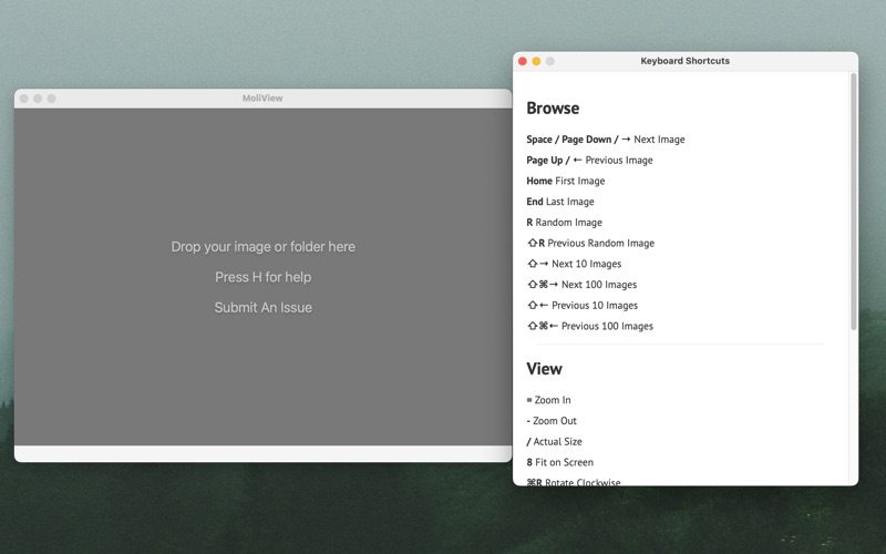 MoliView screenshot