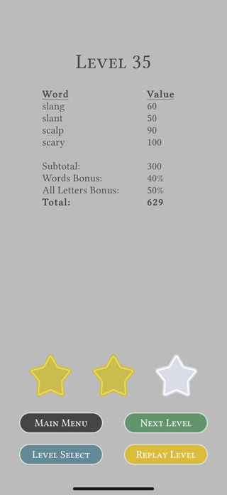 Word Trees Screenshot 3 of 4