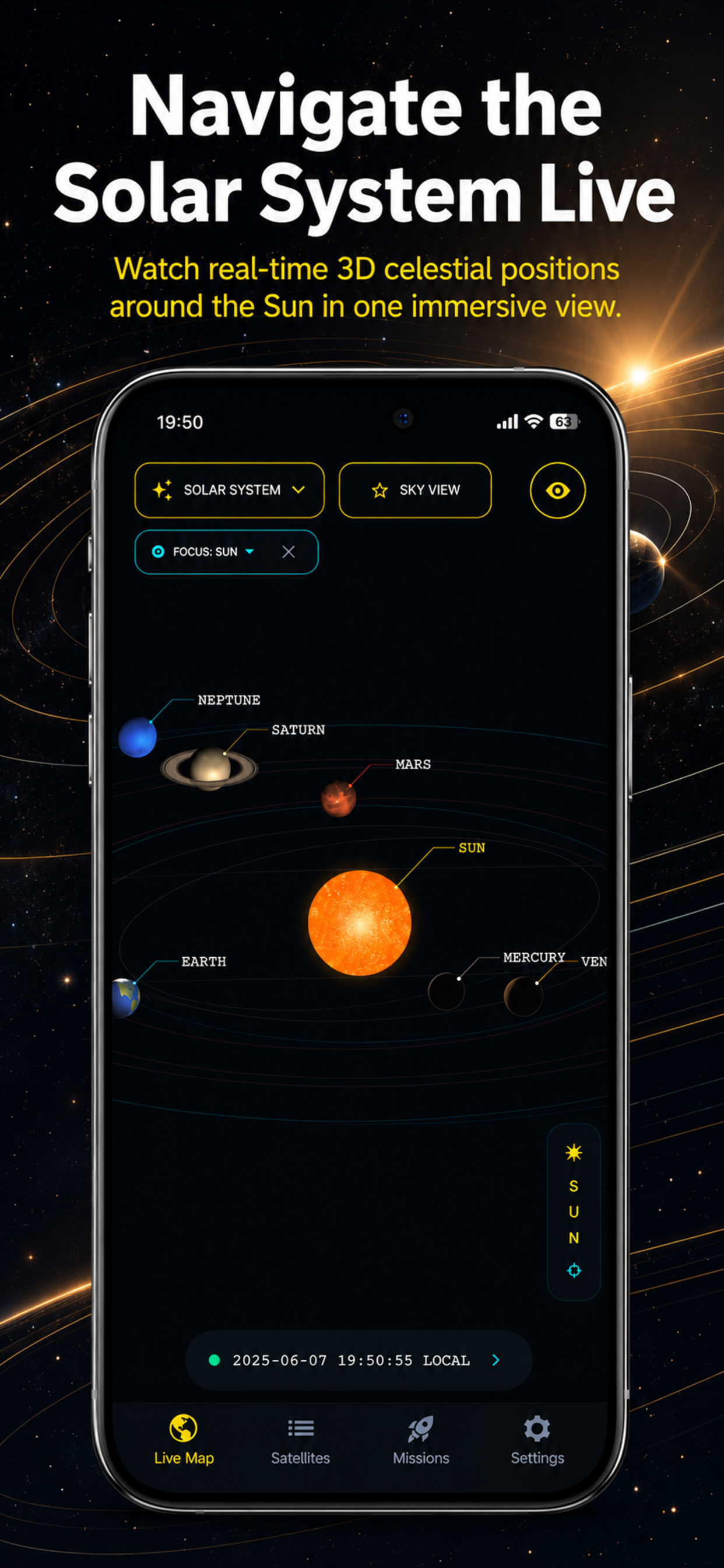 SkyLive: Satellite Tracker screenshot 5