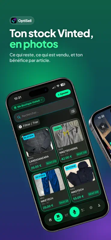 Optisell : Revente & Compta screenshot 1 of 6
