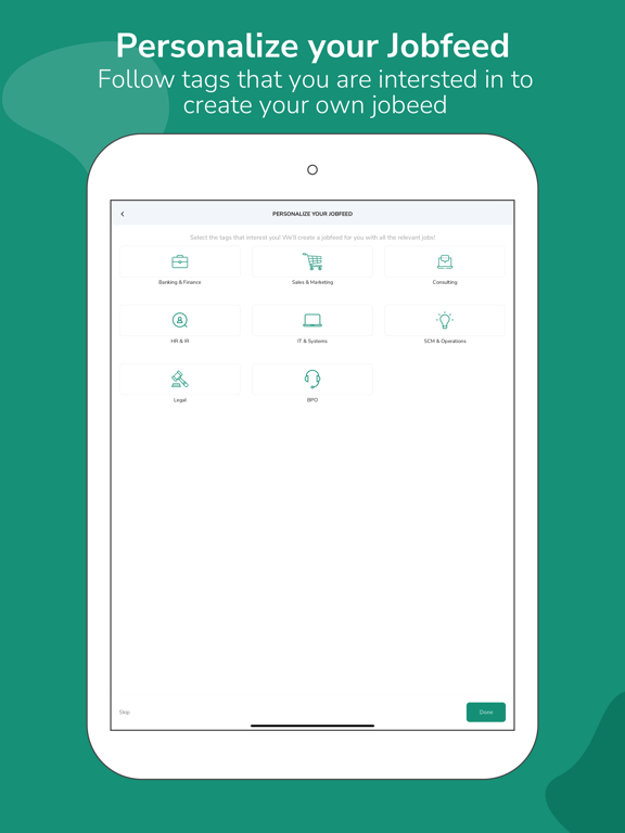 iimjobs : Find Management Jobs iPad screenshot 4 - Business app