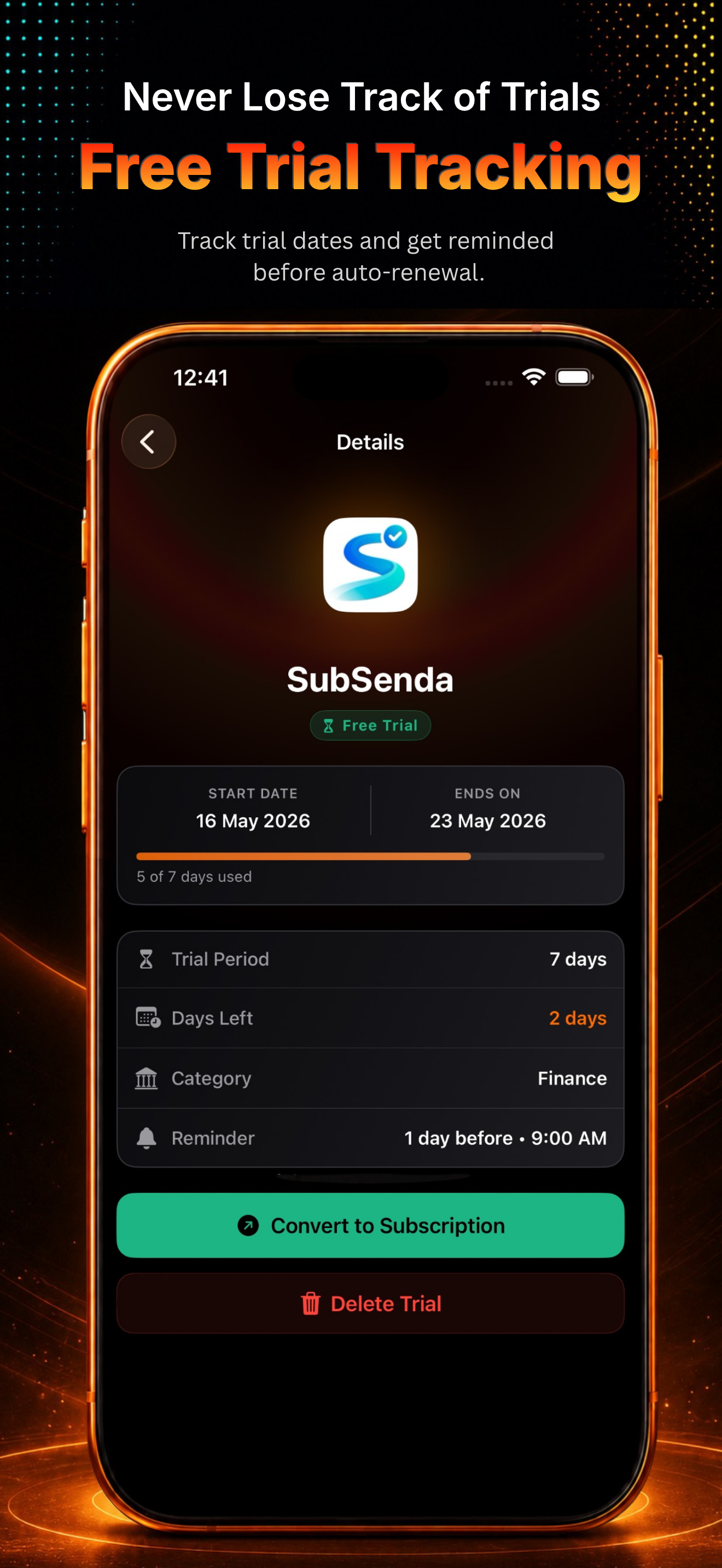 SubSenda: Subscription Tracker screenshot 8