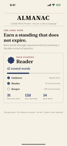 Almanac: A Word Retrieval Game Screenshot 7 of 9